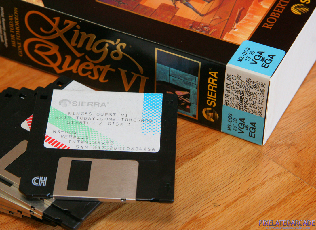 King's Quest VI: Heir Today, Gone Tomorrow Cover Art: King's Quest VI: Heir Today, Gone Tomorrow Cover Art: