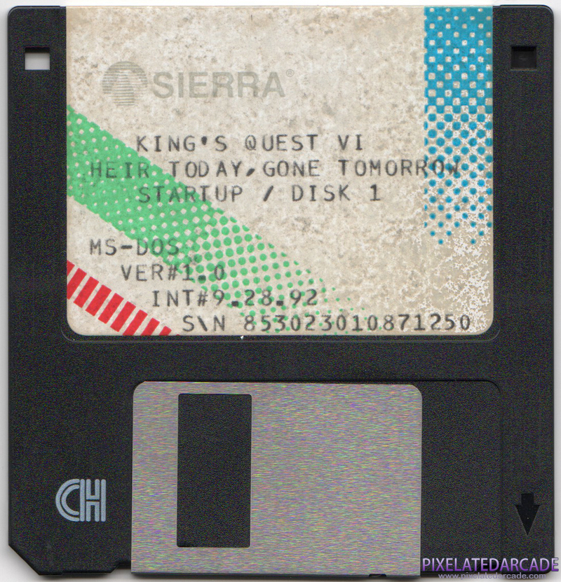 King's Quest VI: Heir Today, Gone Tomorrow Cover Art: Front King's Quest VI: Heir Today, Gone Tomorrow Cover Art: Front
