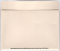 Disk Sleeve - Front