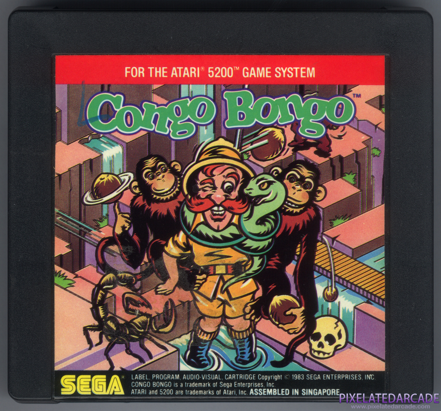 Congo Bongo Cover Art: Front Congo Bongo Cover Art: Front