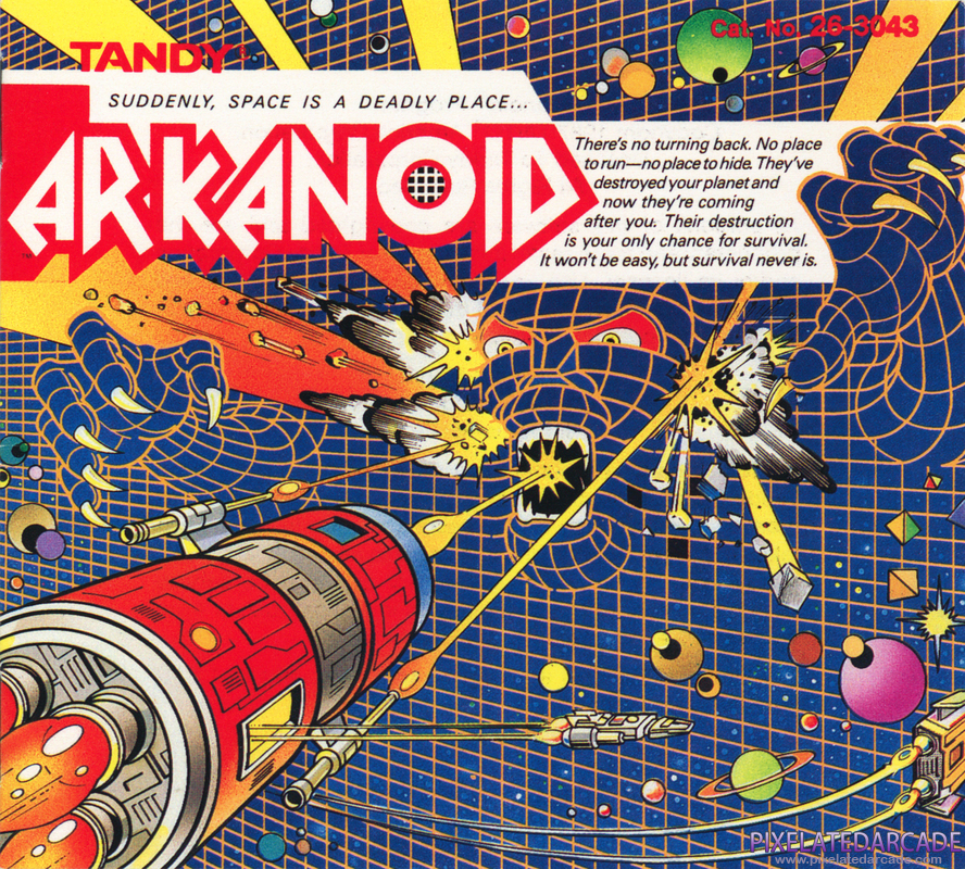 Arkanoid Cover Art: Arkanoid Cover Art: