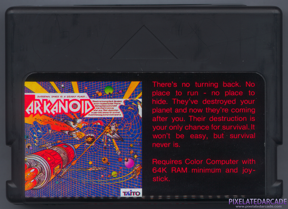 Arkanoid Cover Art: Front Arkanoid Cover Art: Front