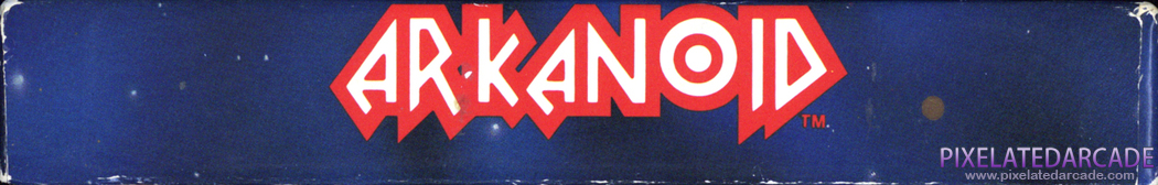 Arkanoid Cover Art: Top Spine Arkanoid Cover Art: Top Spine
