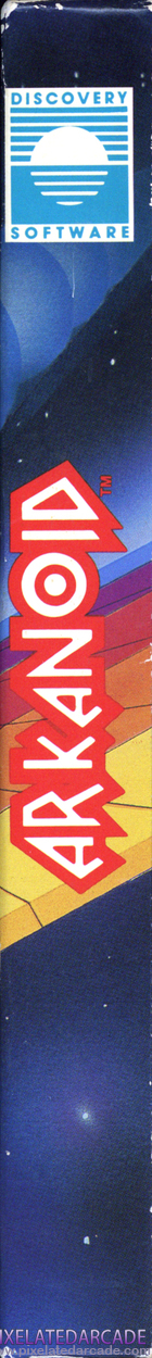 Arkanoid Cover Art: Right Spine Arkanoid Cover Art: Right Spine