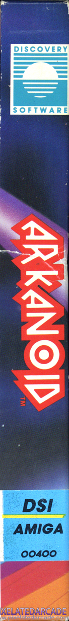 Arkanoid Cover Art: Left Spine Arkanoid Cover Art: Left Spine