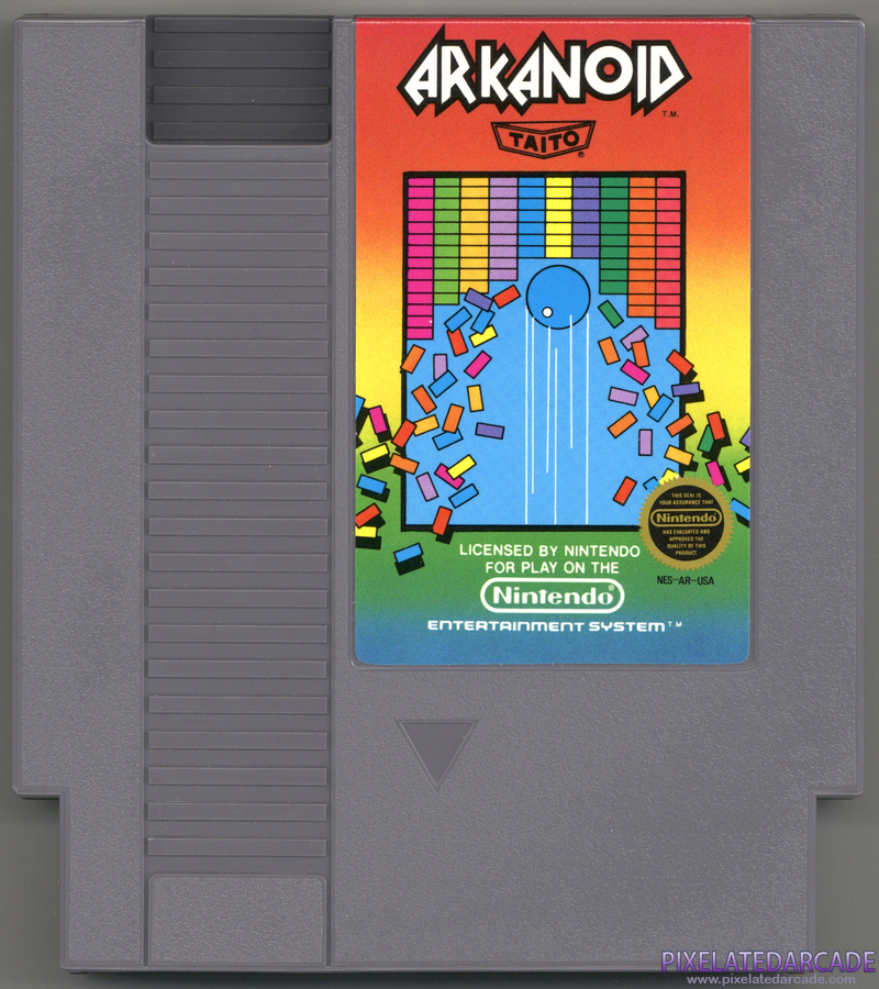 Arkanoid Cover Art: Front Arkanoid Cover Art: Front