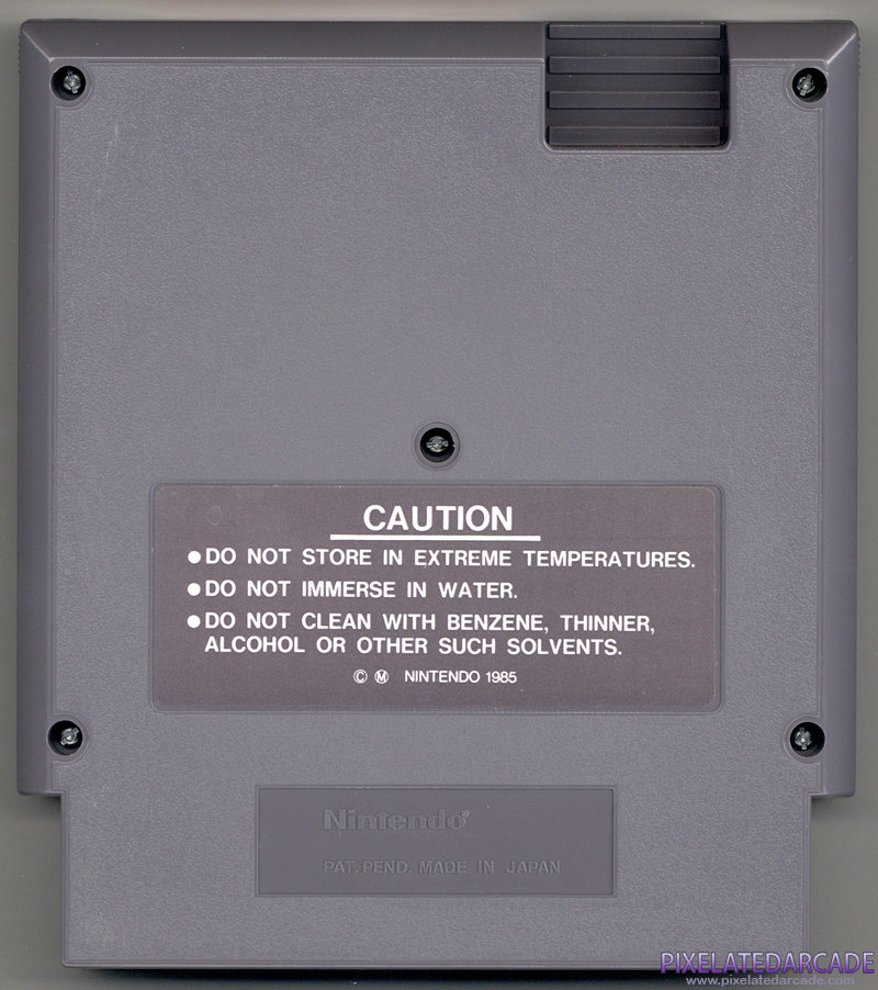 Arkanoid Cover Art: Back Arkanoid Cover Art: Back