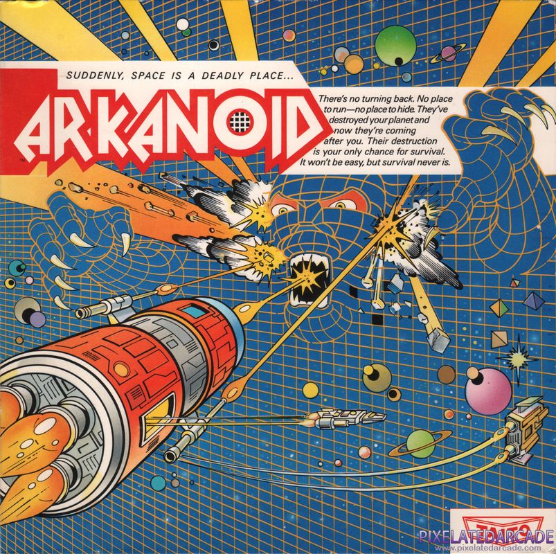 Arkanoid Cover Art: Arkanoid Cover Art: