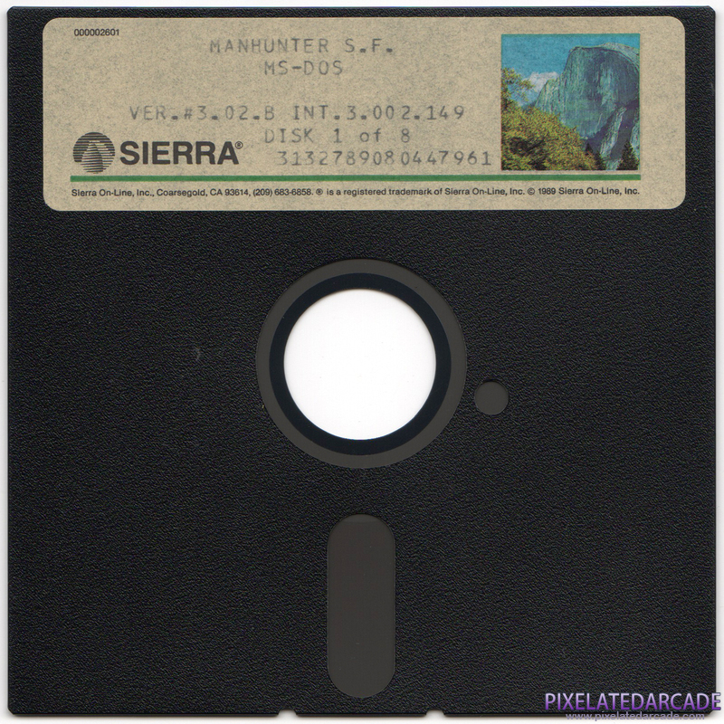 Manhunter 2: San Francisco Cover Art: Disk 1 of 8