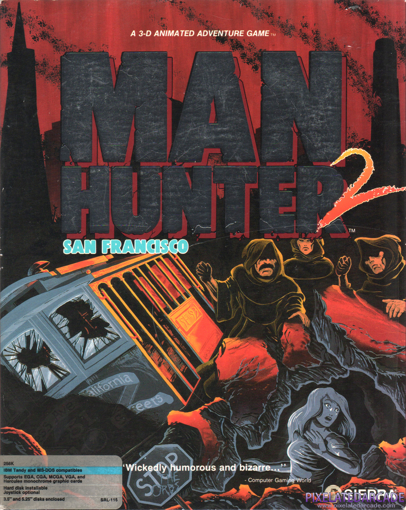 Manhunter 2: San Francisco Cover Art: 