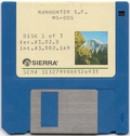 Media (3.5" Disk) - Disk 1 of 3 - Front