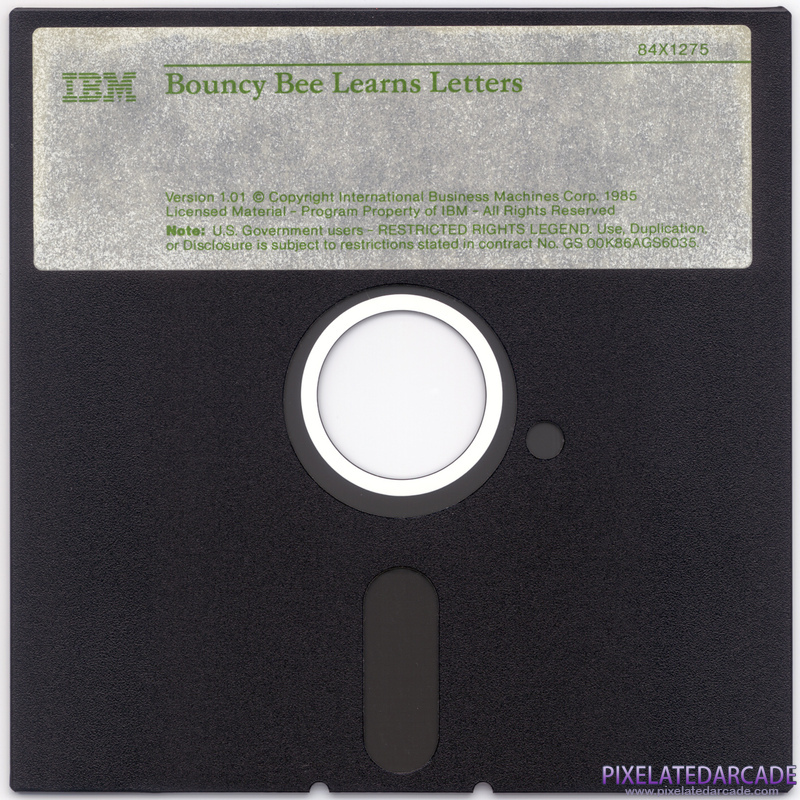 Bouncy Bee Learns Letters Cover Art: Bouncy Bee Learns Letters Cover Art: