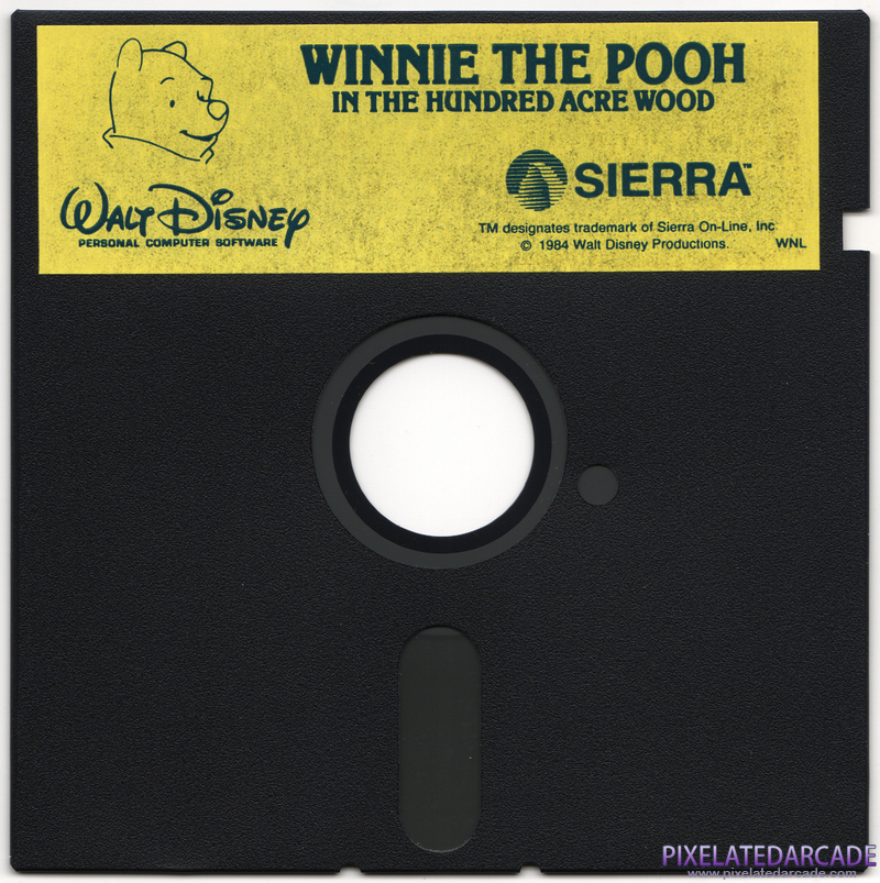 Winnie the Pooh in the Hundred Acre Wood Cover Art: 