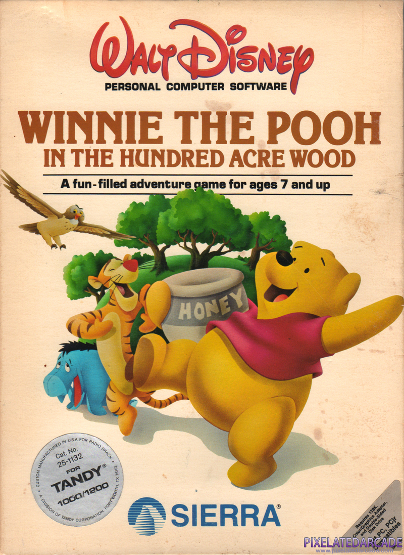 Winnie the Pooh in the Hundred Acre Wood Cover Art: 