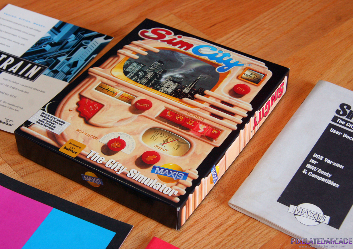 SimCity Cover Art: Game box SimCity Cover Art: Game box