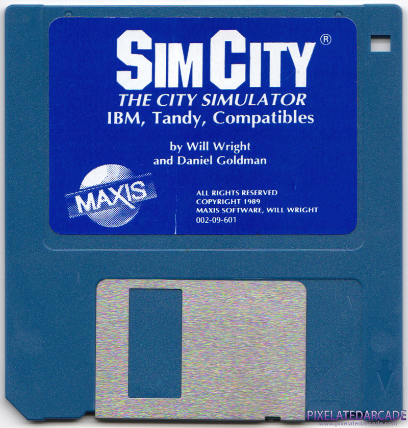 SimCity Cover Art: Disk 1 of 1