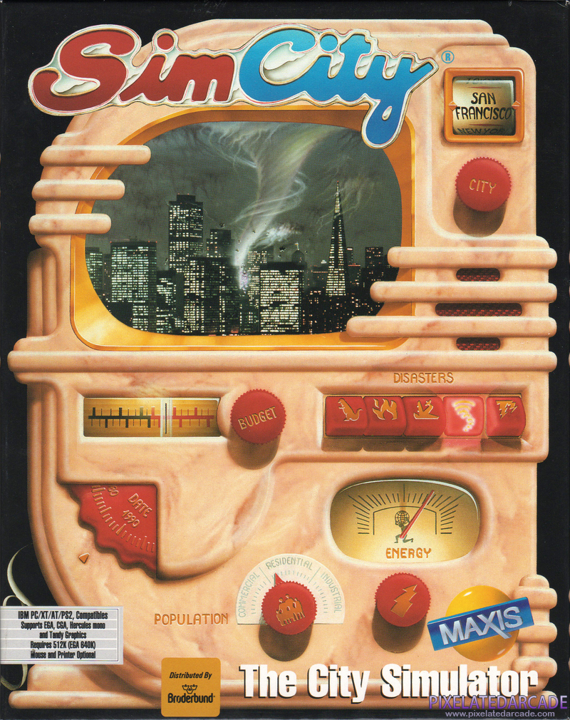 SimCity Cover Art: SimCity Cover Art: