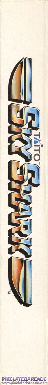 Sky Shark Cover Art: Left Spine Sky Shark Cover Art: Left Spine