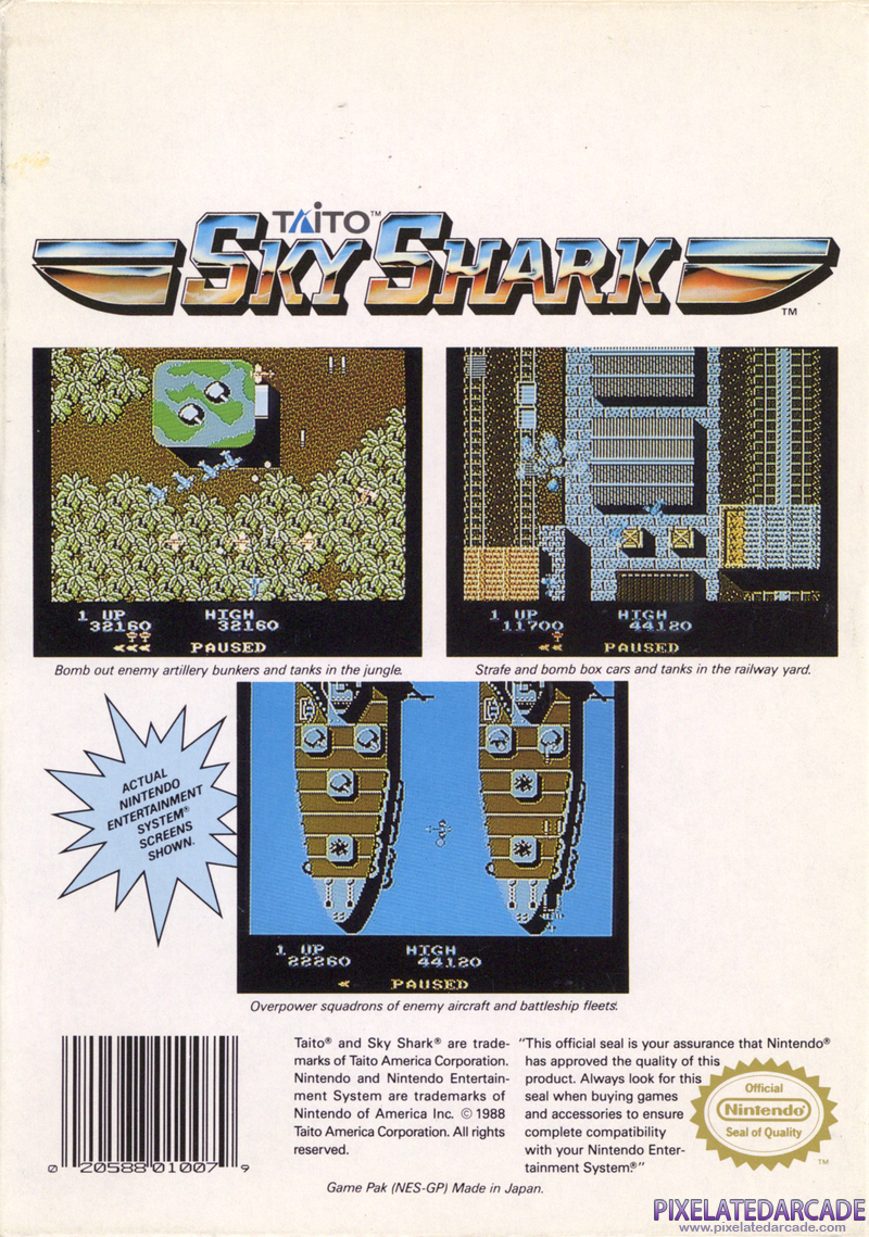 Sky Shark Cover Art: Sky Shark Cover Art: