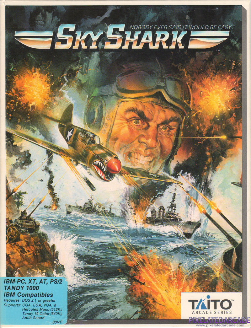 Sky Shark Cover Art: Sky Shark Cover Art: