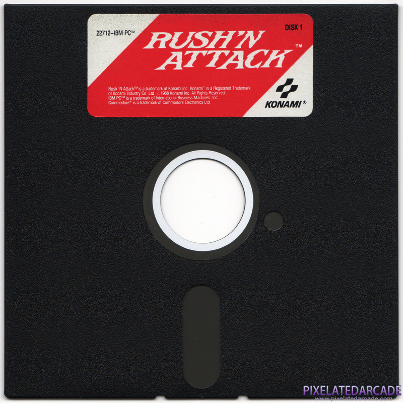 Rush'n Attack Cover Art: Disk 1 of 2 Rush'n Attack Cover Art: Disk 1 of 2