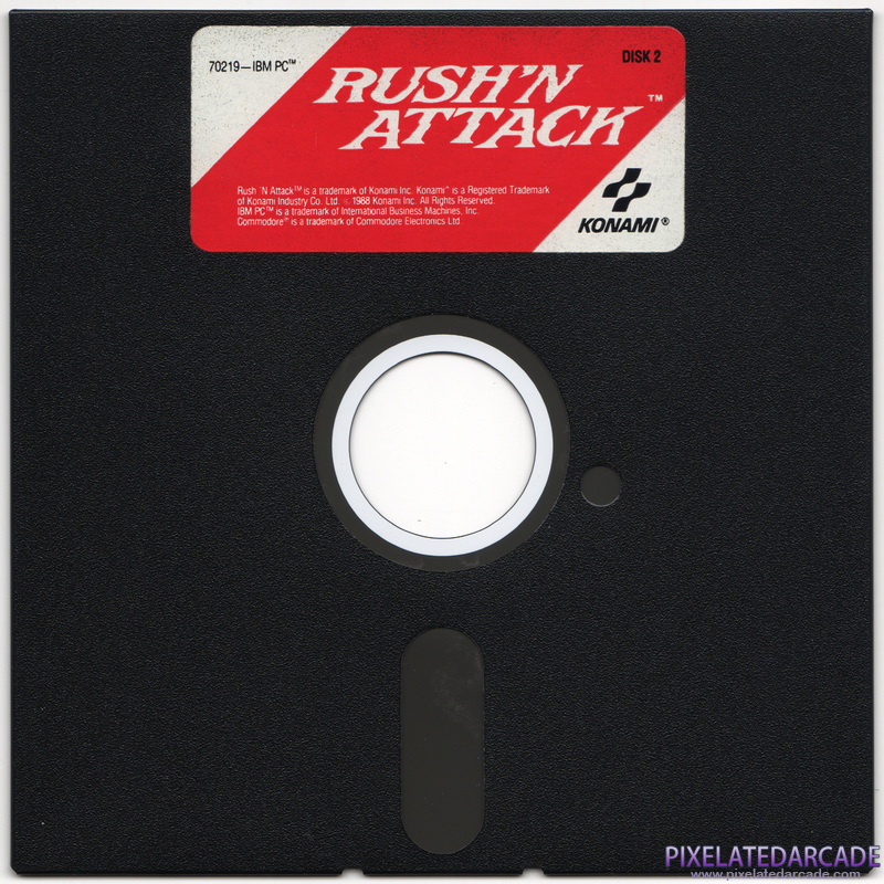 Rush'n Attack Cover Art: Disk 2 of 2 Rush'n Attack Cover Art: Disk 2 of 2