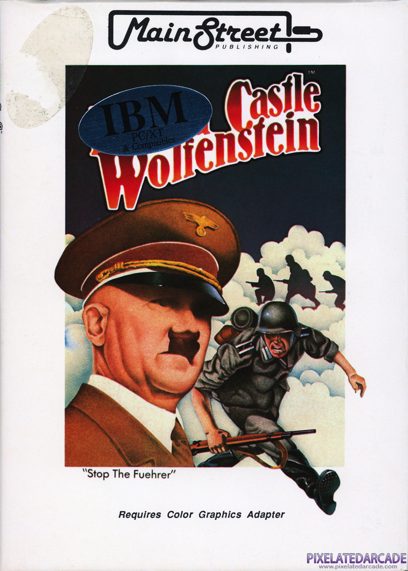 Castle Wolfenstein Cover Art: 