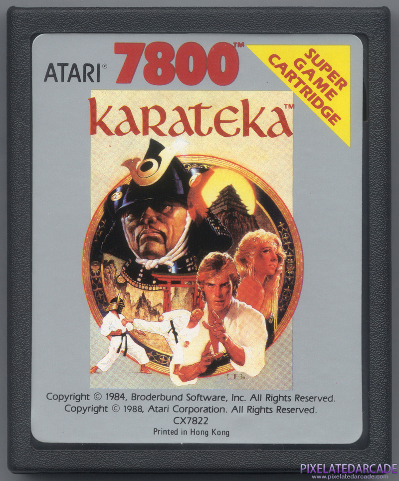 Karateka Cover Art: Front Karateka Cover Art: Front