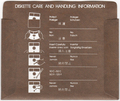 Disk Sleeve - Back