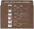 Disk Sleeve - Back