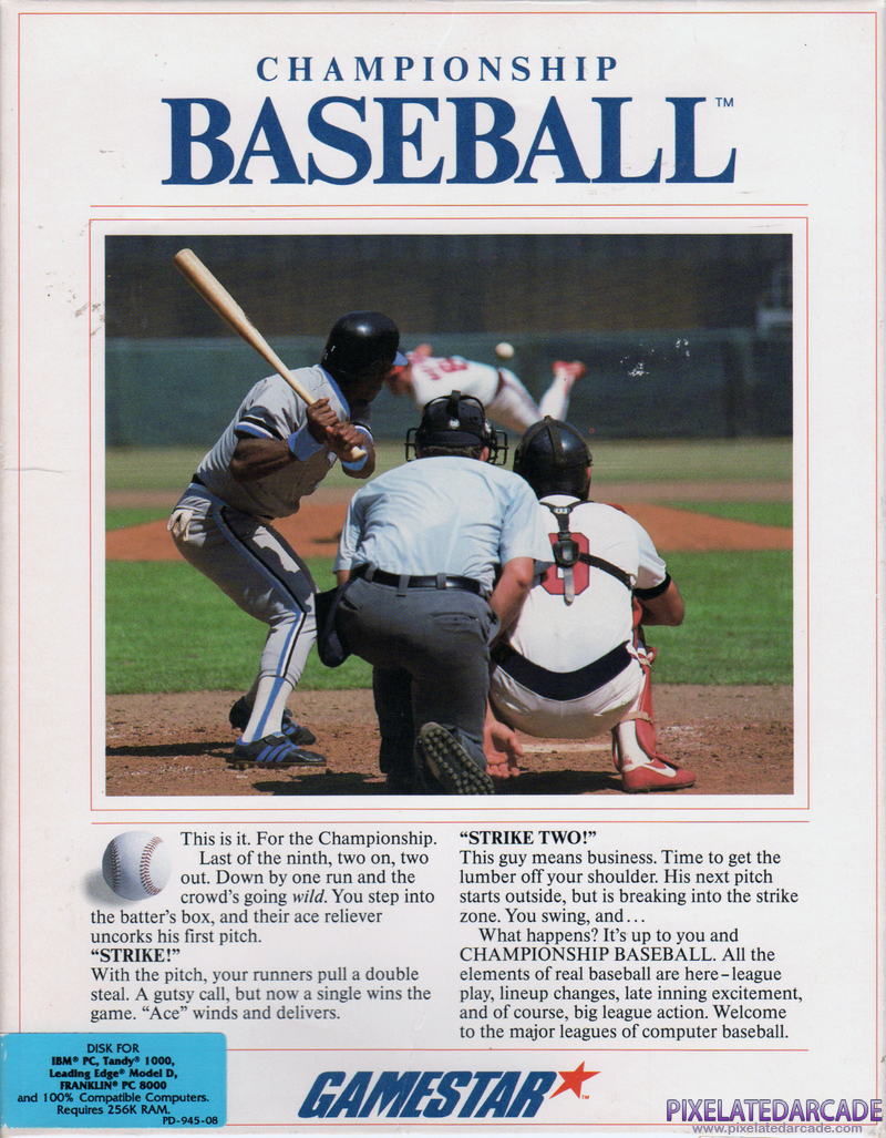 Championship Baseball Cover Art: Championship Baseball Cover Art: