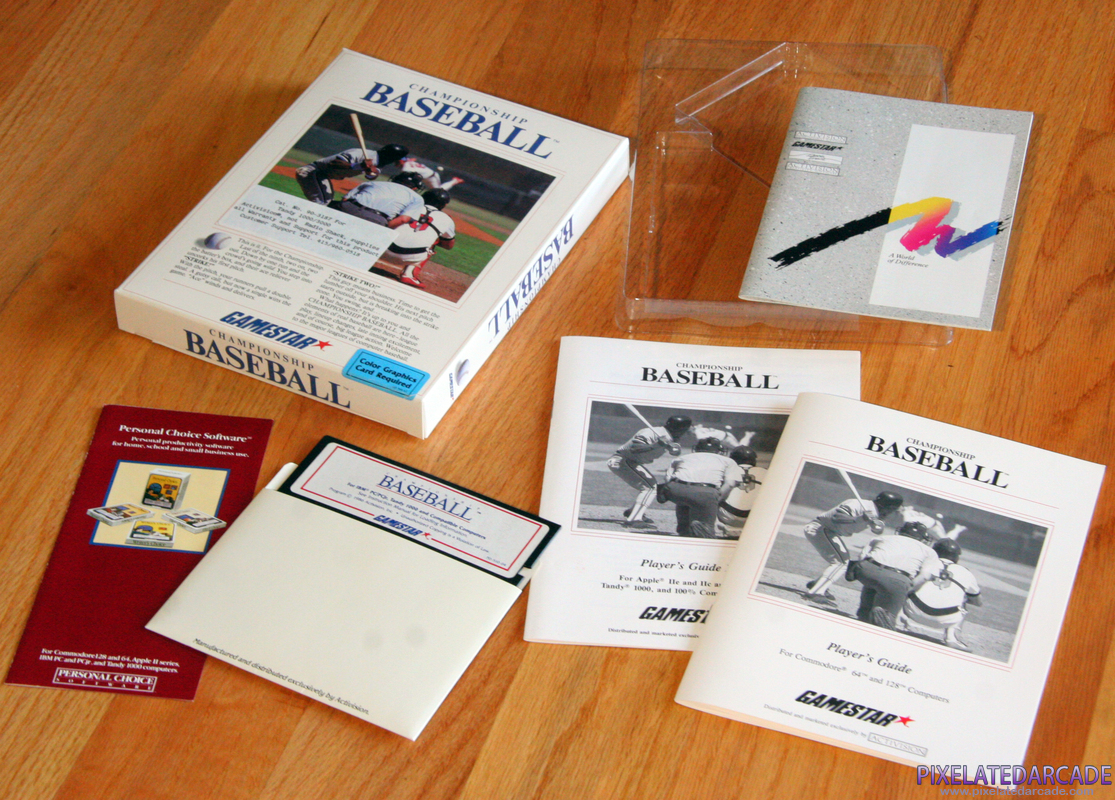 Championship Baseball Cover Art: 