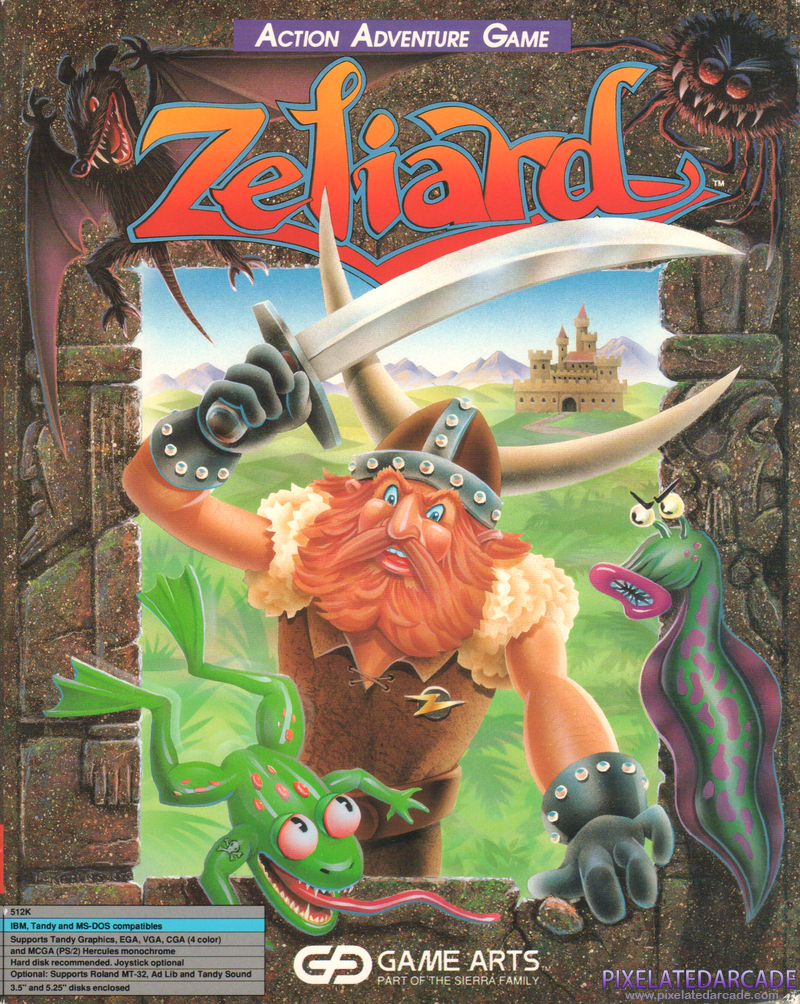 Zeliard Cover Art: Zeliard Cover Art: