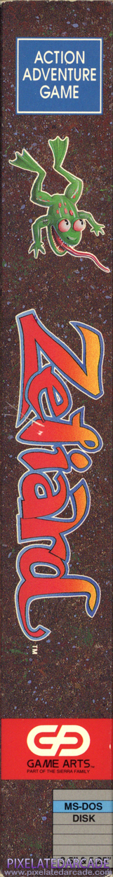 Zeliard Cover Art: Left Spine Zeliard Cover Art: Left Spine