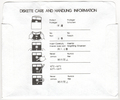 Disk Sleeve - Back