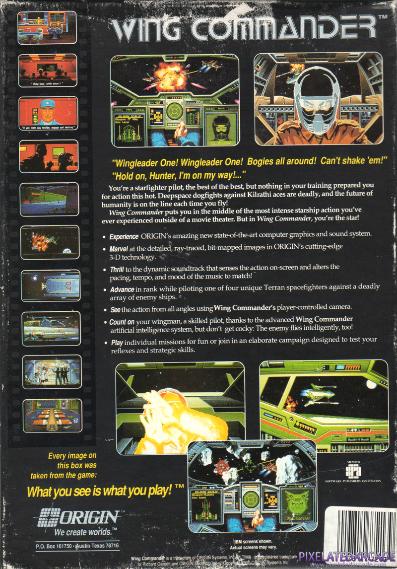 Wing Commander Cover Art: 