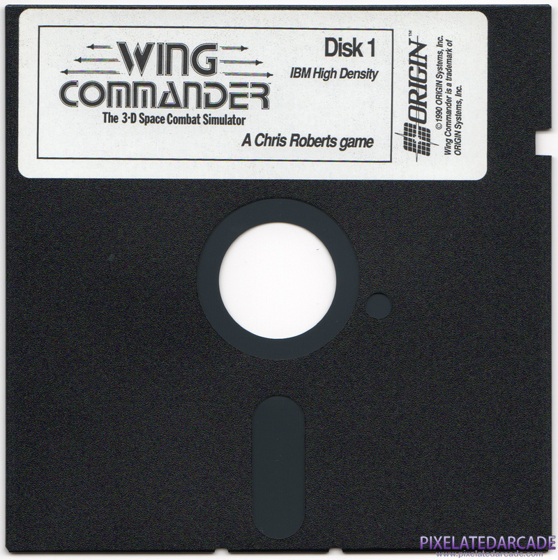 Wing Commander Cover Art: Disk 1 of 3 Wing Commander Cover Art: Disk 1 of 3