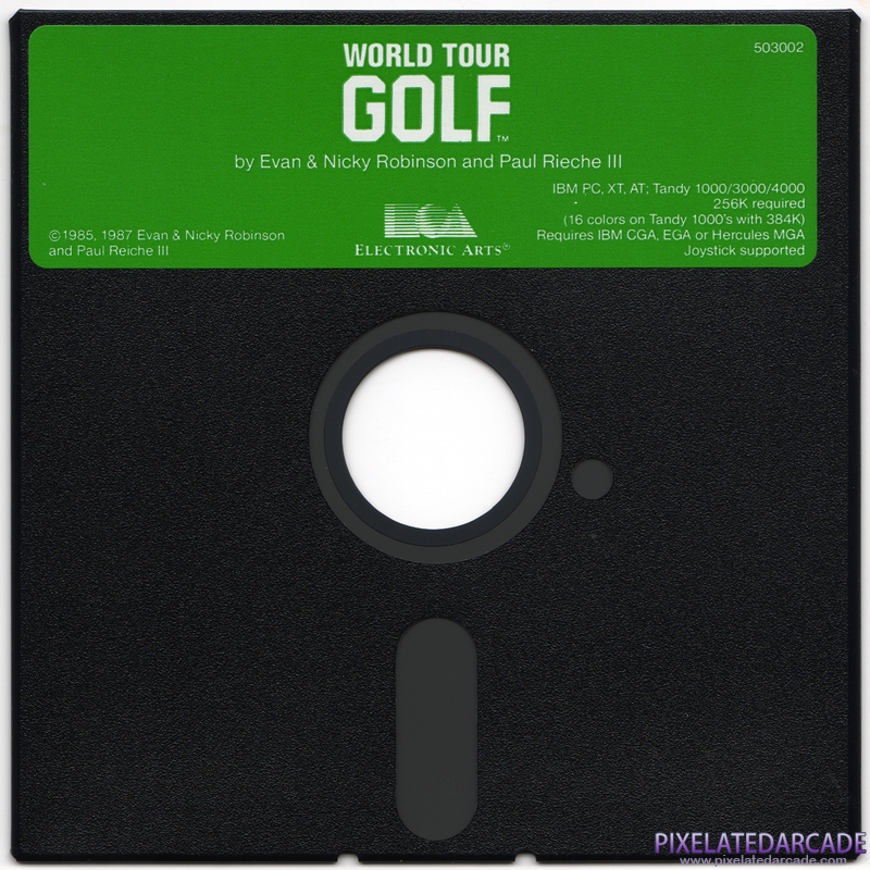 World Tour Golf Cover Art: World Tour Golf Cover Art: