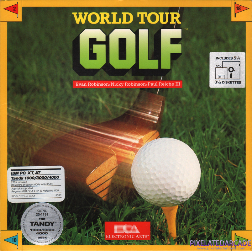 World Tour Golf Cover Art: World Tour Golf Cover Art: