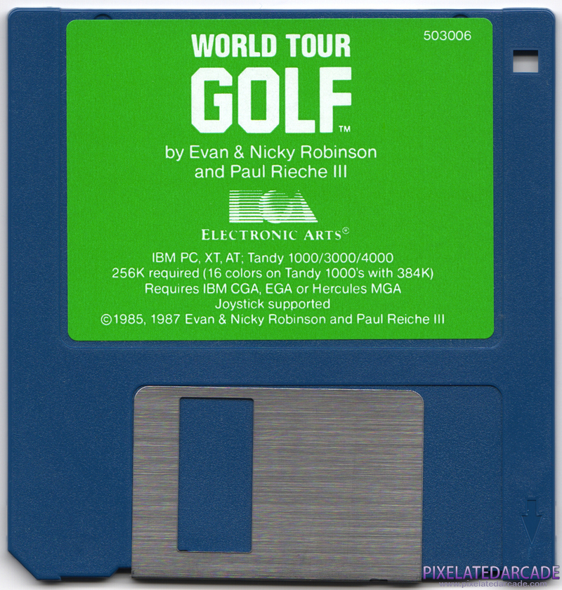World Tour Golf Cover Art: Front World Tour Golf Cover Art: Front