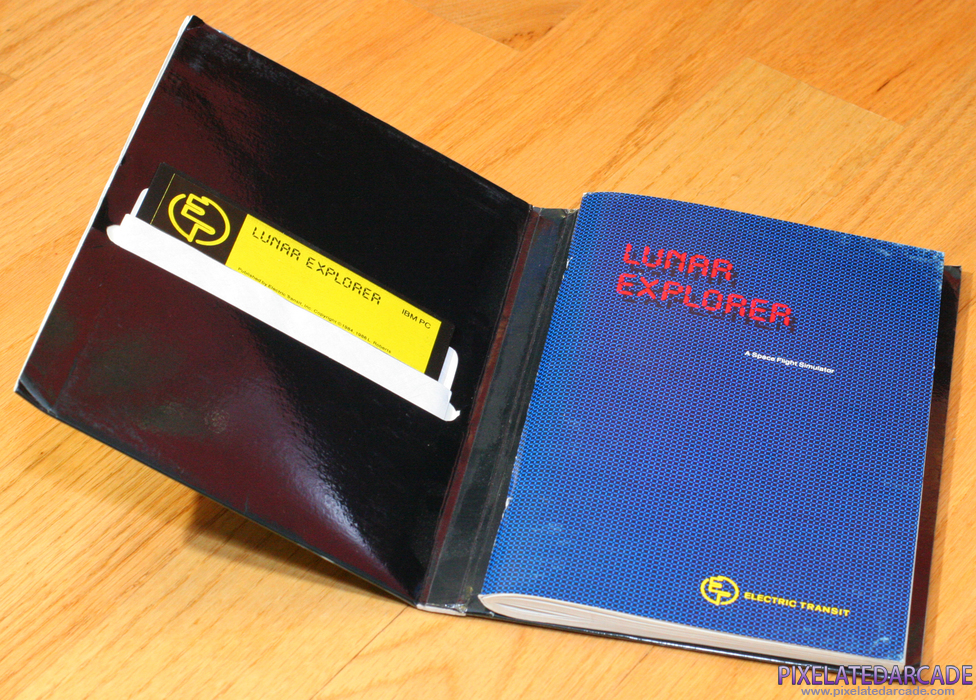 Lunar Explorer: A Space Flight Simulator Cover Art: 