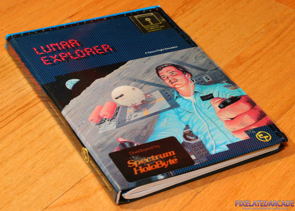 Lunar Explorer: A Space Flight Simulator Cover Art: Lunar Explorer: A Space Flight Simulator Cover Art: