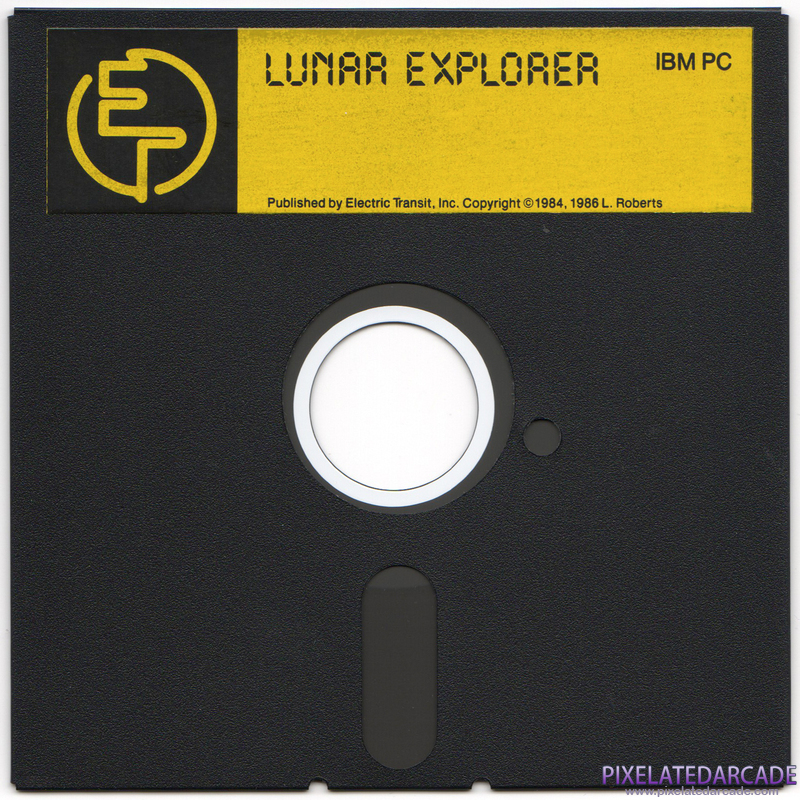 Lunar Explorer: A Space Flight Simulator Cover Art: 