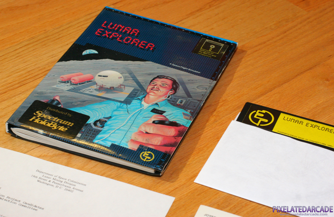 Lunar Explorer: A Space Flight Simulator Cover Art: 