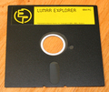 Photo - Lunar Explorer game disk