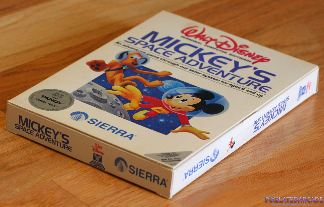 Mickey's Space Adventure Cover Art: Mickey's Space Adventure Cover Art: