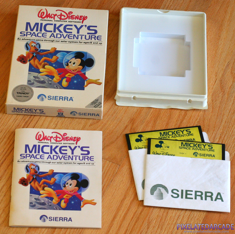 Mickey's Space Adventure Cover Art: Mickey's Space Adventure Cover Art: