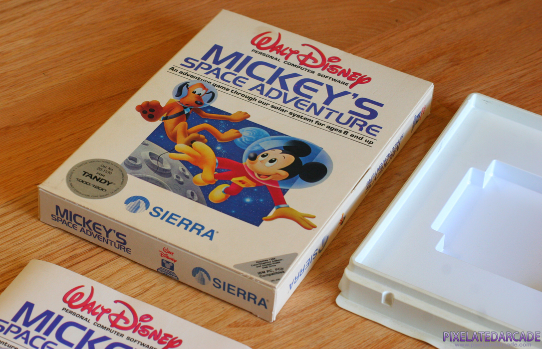 Mickey's Space Adventure Cover Art: Mickey's Space Adventure Cover Art: