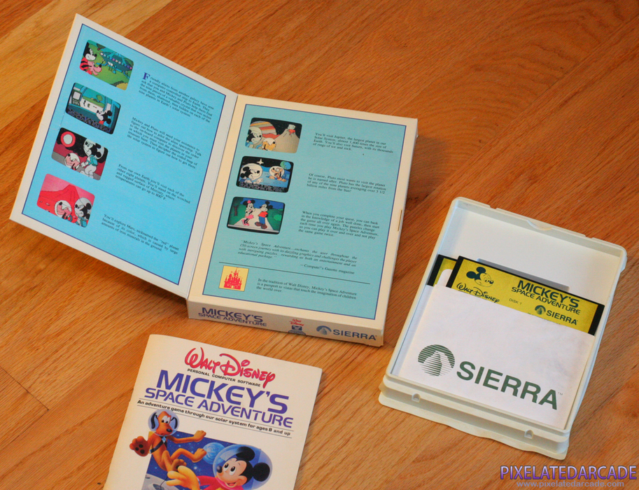 Mickey's Space Adventure Cover Art: Mickey's Space Adventure Cover Art: