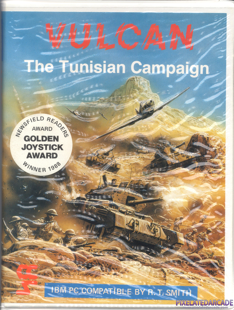 Vulcan: The Tunisian Campaign Cover Art: 